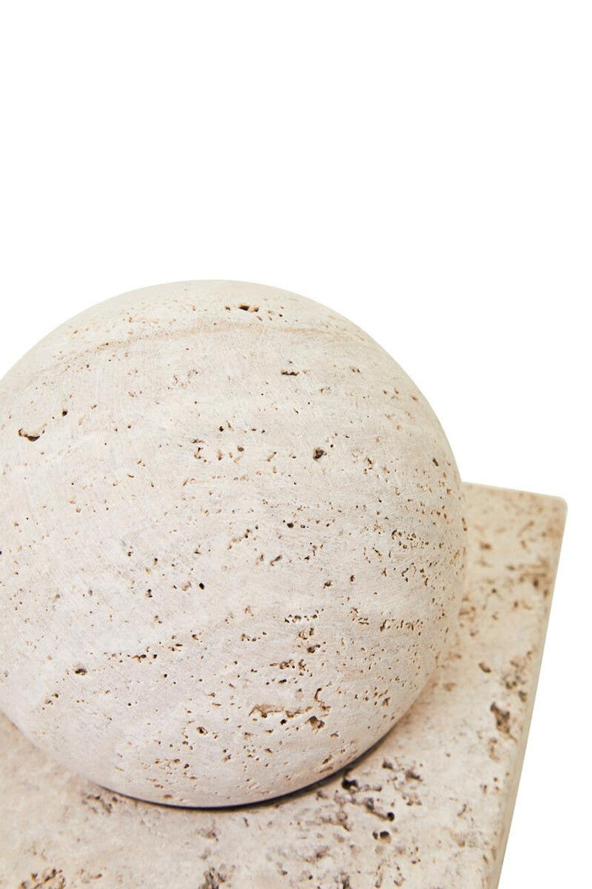 Tibor Travertine Sculpture