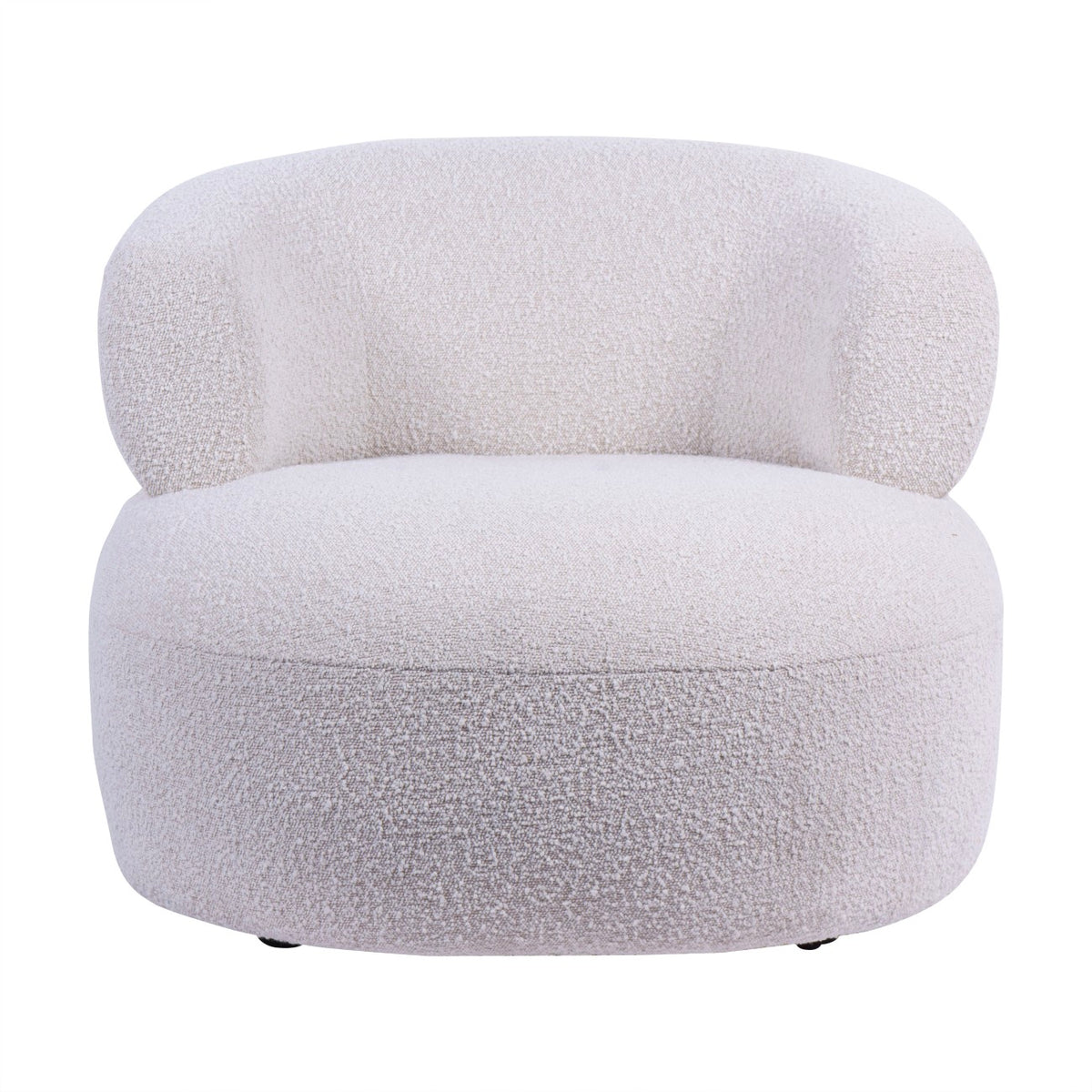 Luna Occasional Chair in Boucle Cream