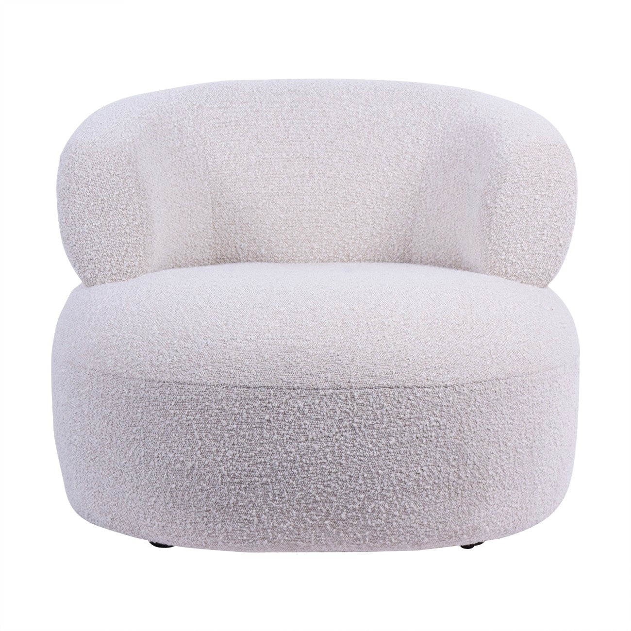 Luna Occasional Chair in Boucle Cream