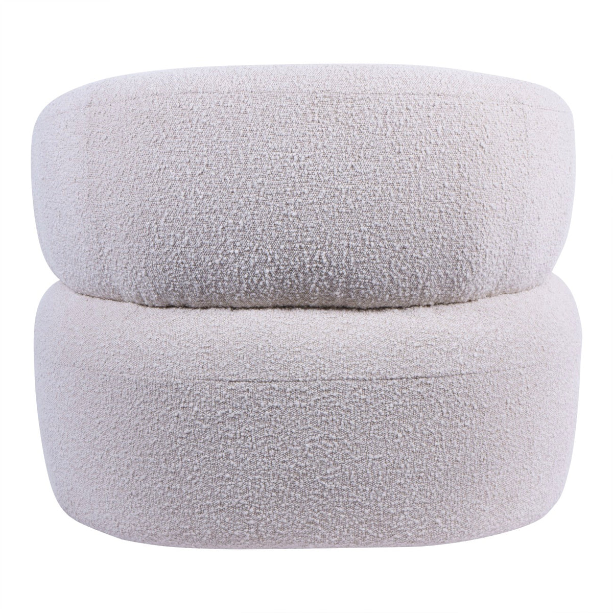 Luna Occasional Chair in Boucle Cream