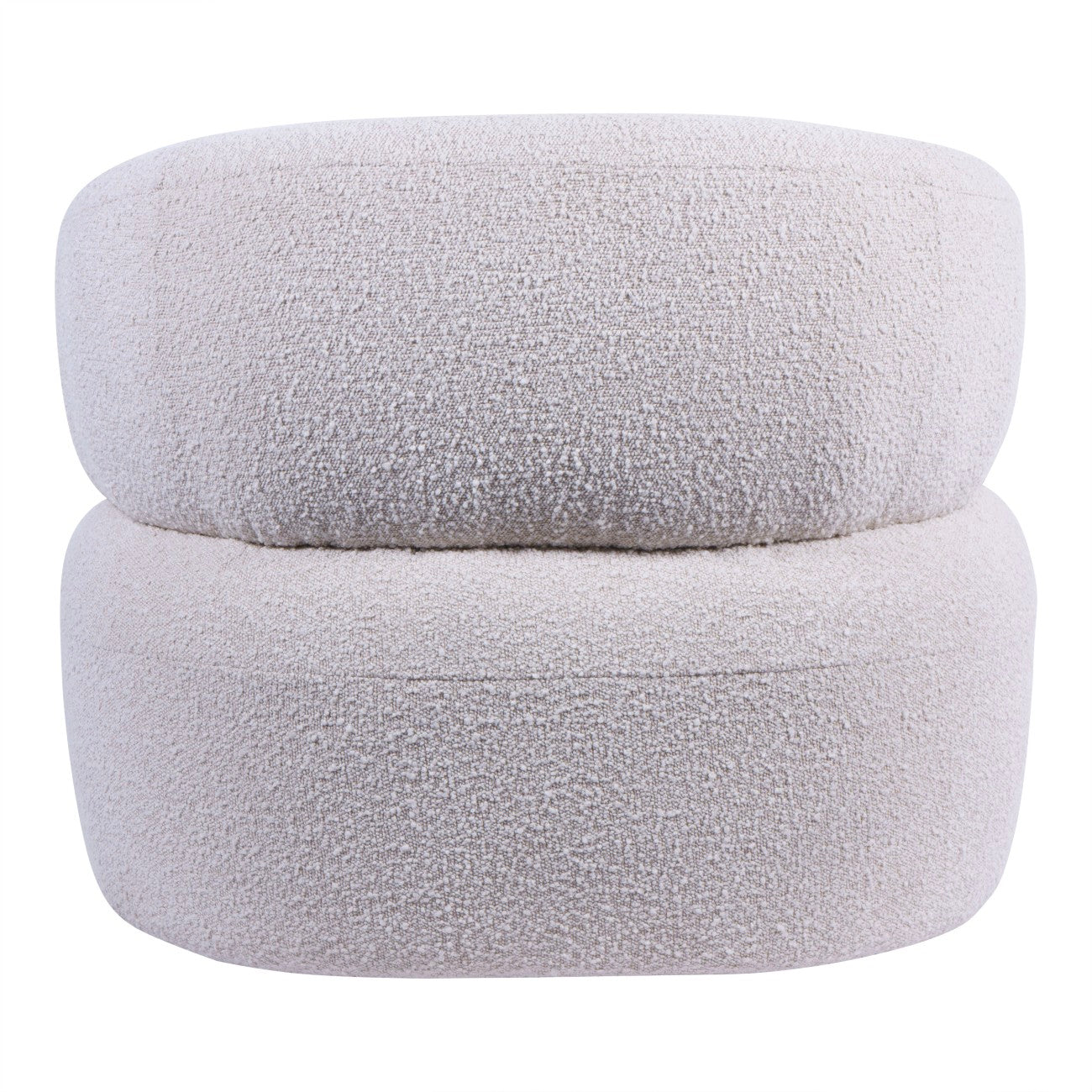 Luna Occasional Chair in Boucle Cream