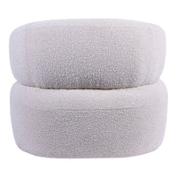 Luna Occasional Chair in Boucle Cream