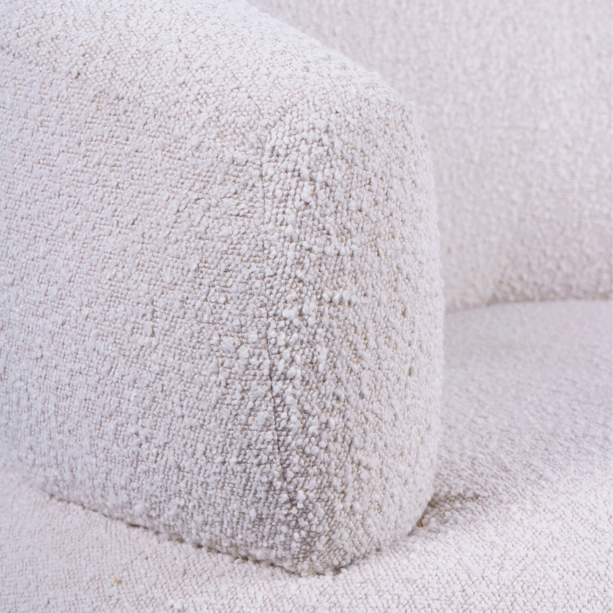 Luna Occasional Chair in Boucle Cream