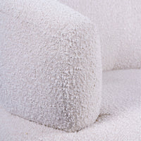 Luna Occasional Chair in Boucle Cream