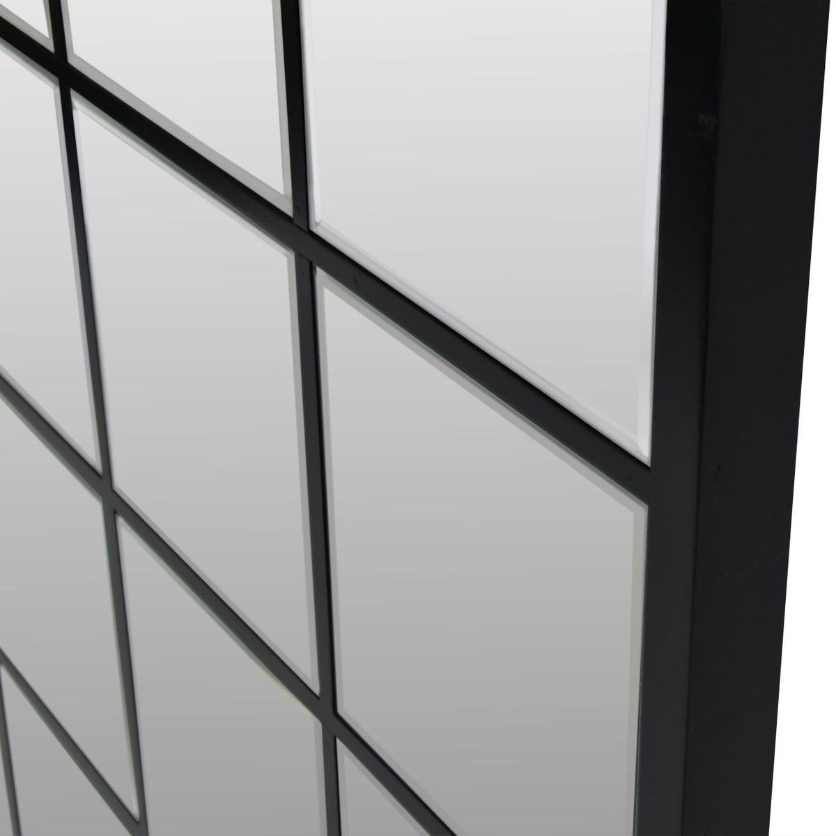 Blakely Floor Standing Cheval Mirror Black 100x180cm