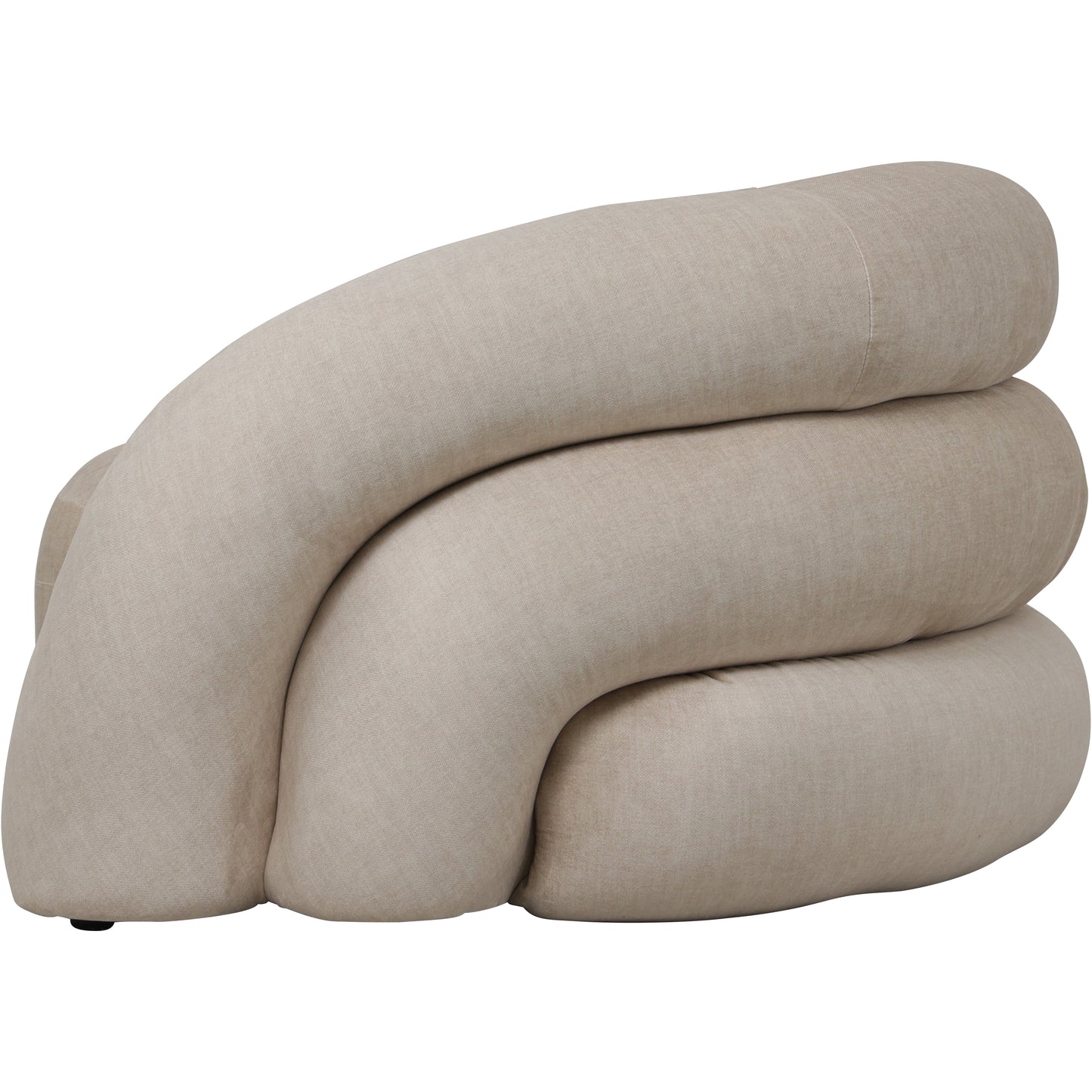 Casa Curved Snug Chair Cream