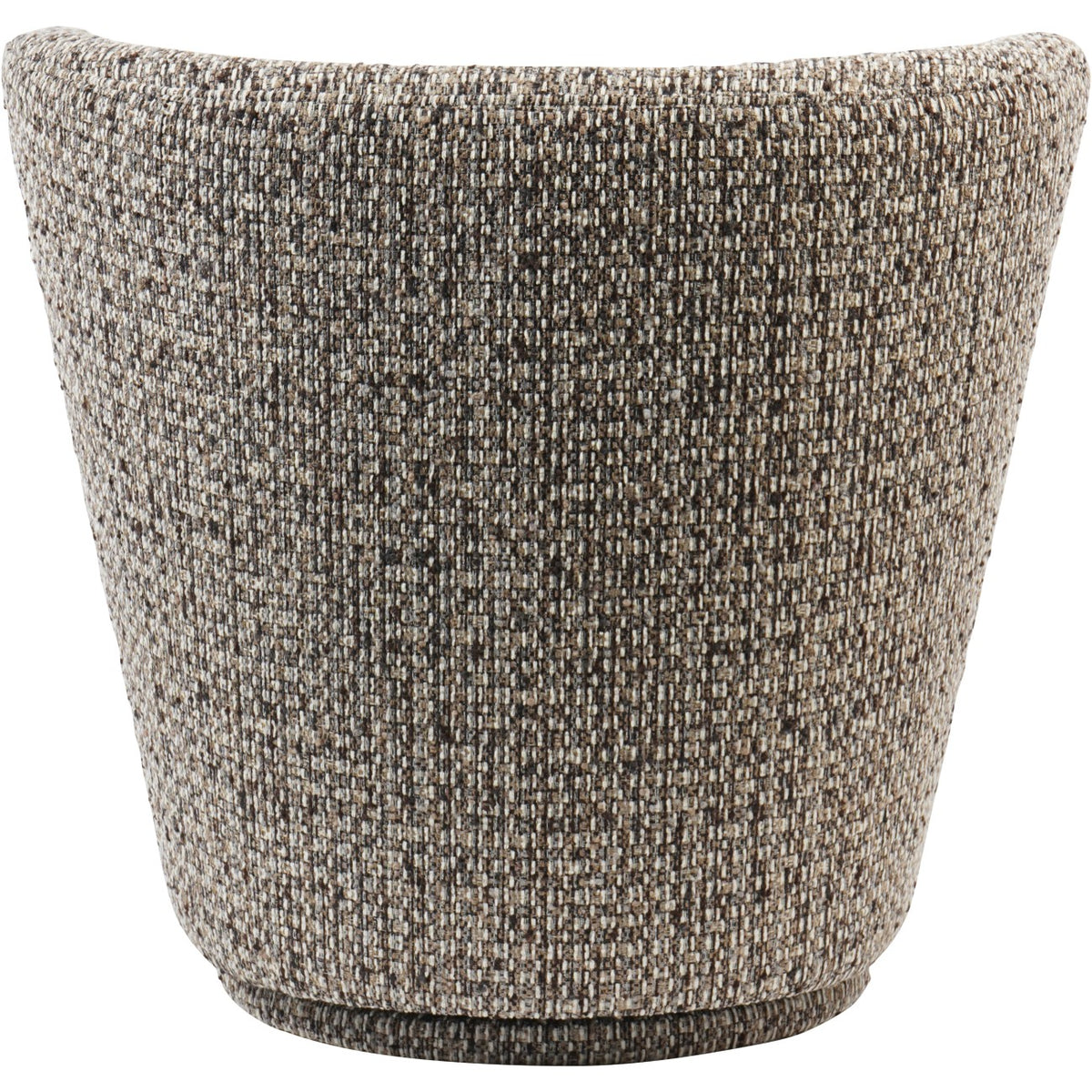 Roehampton Textured Slub Swivel Chair Mocha