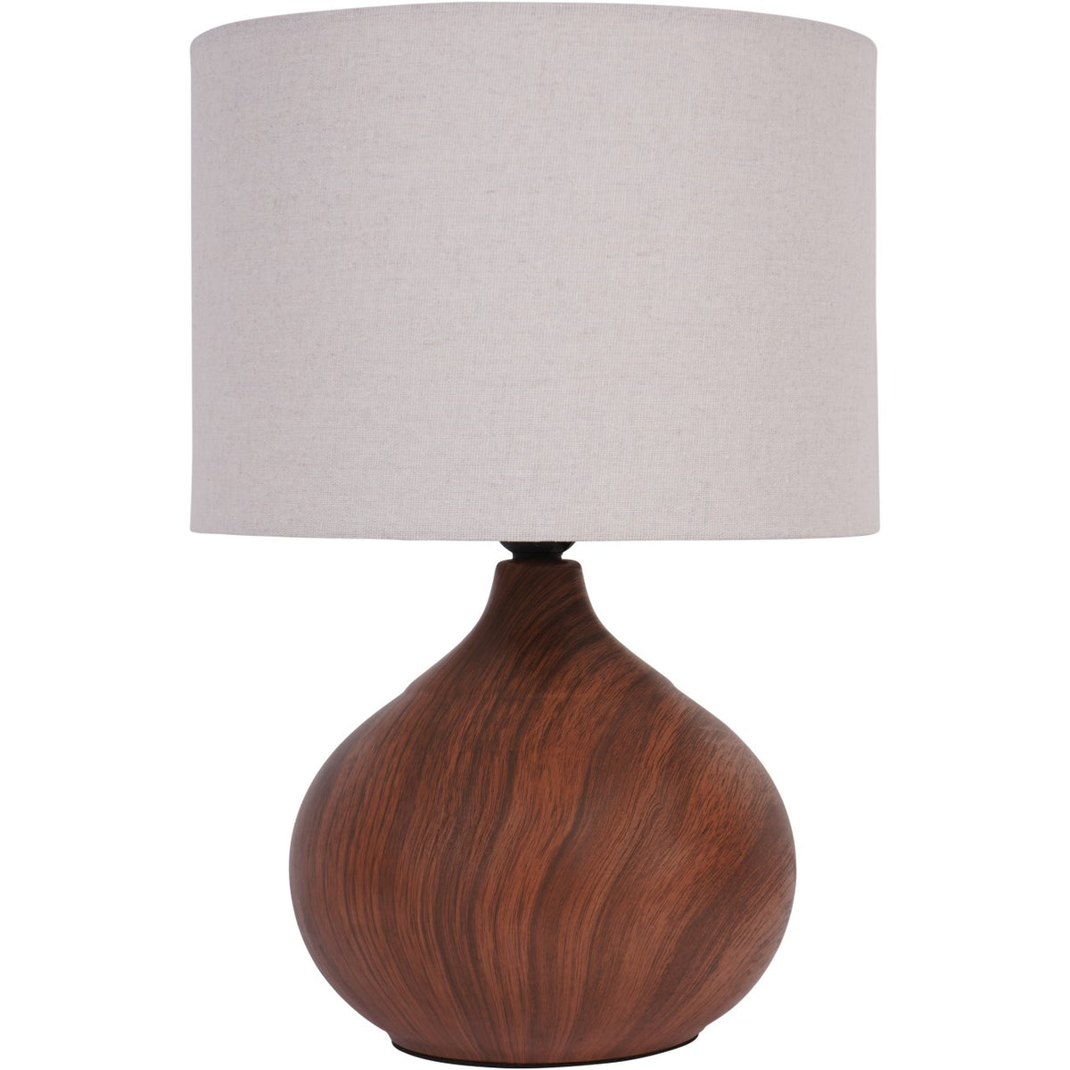 Ashford Wood Effect Ceramic Table Lamp