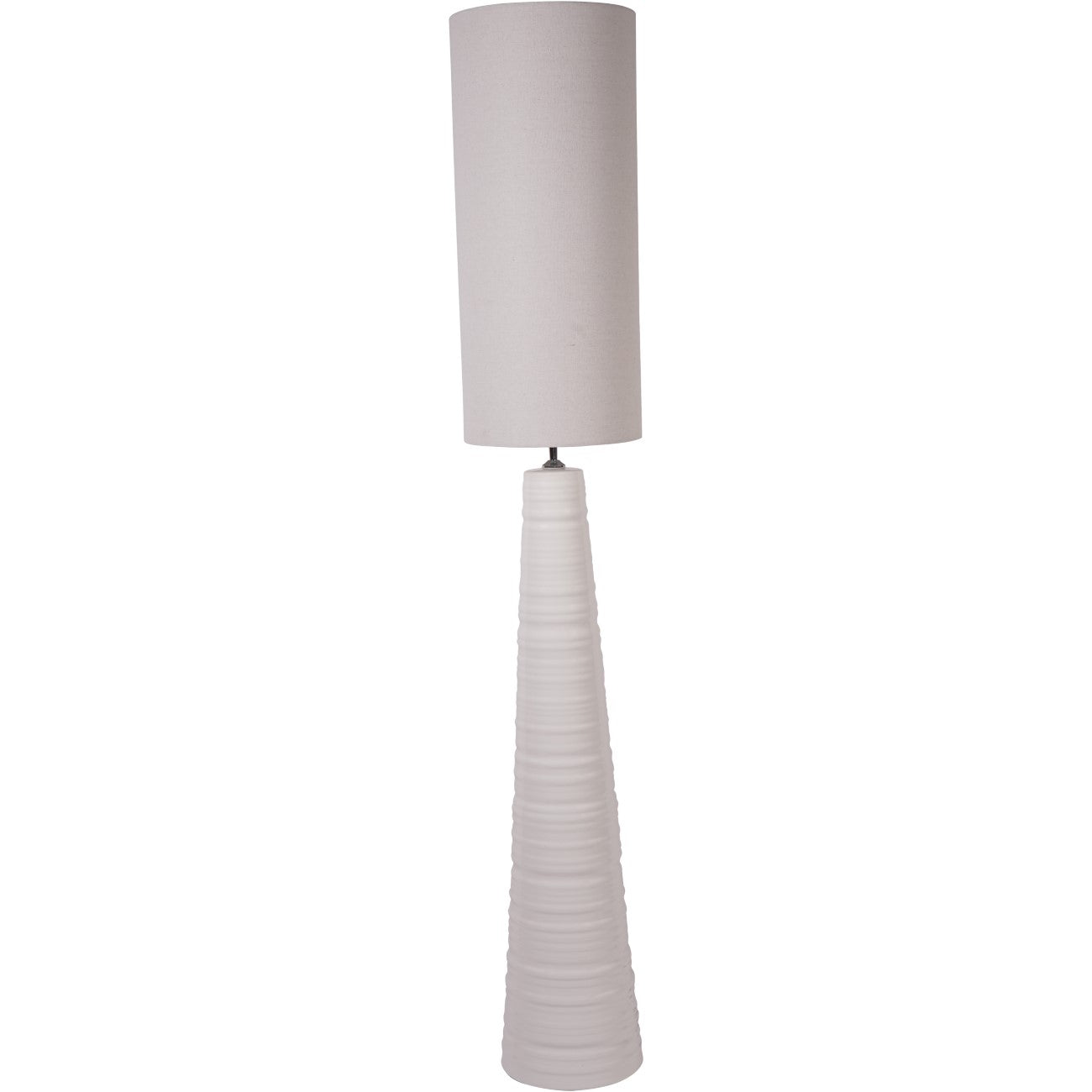 Tivoli Tall Ceramic Floor Lamp White