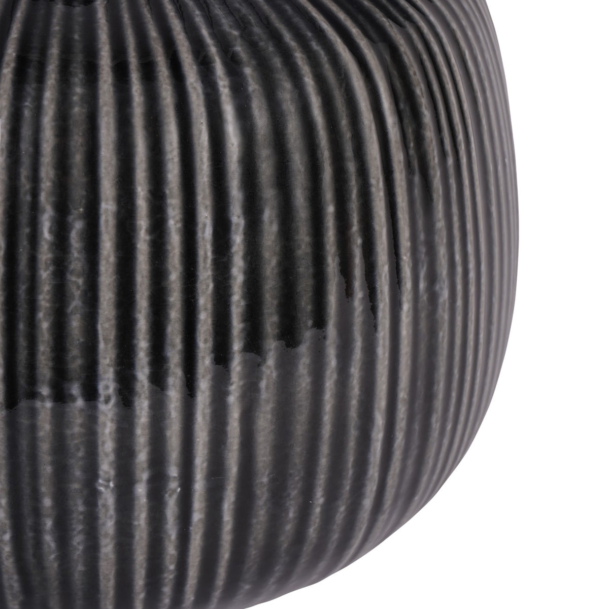 Bruno Ceramic Table Lamp Charcoal