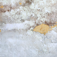 Golden Dusk Heavy Textured Framed Canvas Wall Art 80x120cm