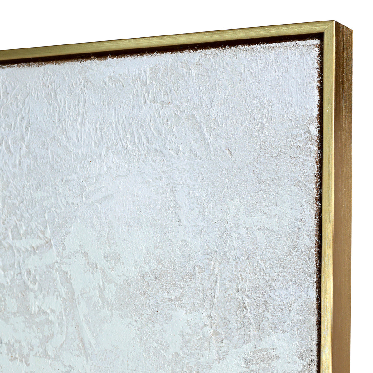 Golden Dusk Heavy Textured Framed Canvas Wall Art 80x120cm