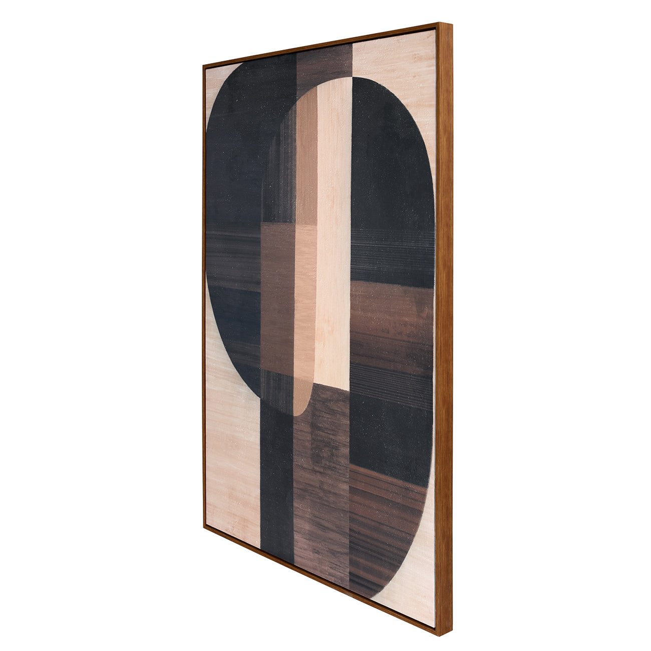 Forma Textured Framed Canvas Wall Art 80x120cm