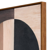 Forma Textured Framed Canvas Wall Art 80x120cm