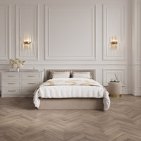 Berlin Beige Double Bed (4 sizes)