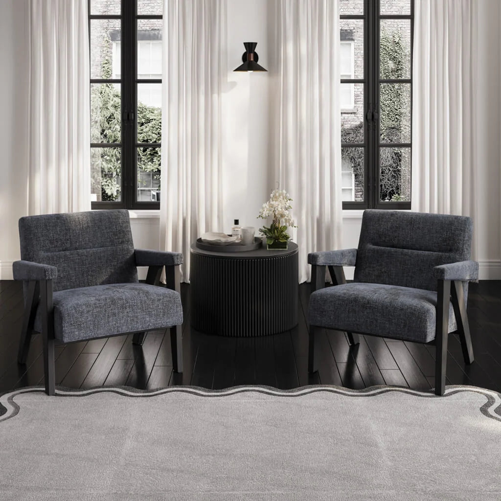 ABEL COAL / BLACK CHAIR