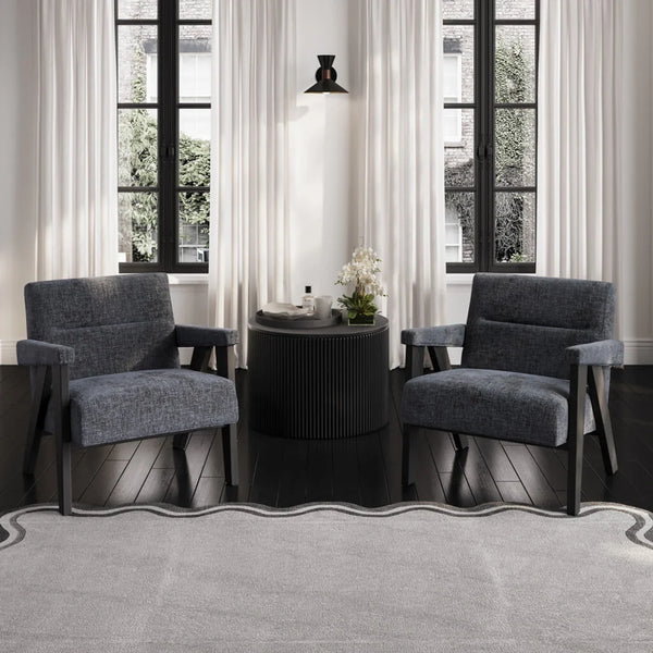 ABEL COAL / BLACK CHAIR