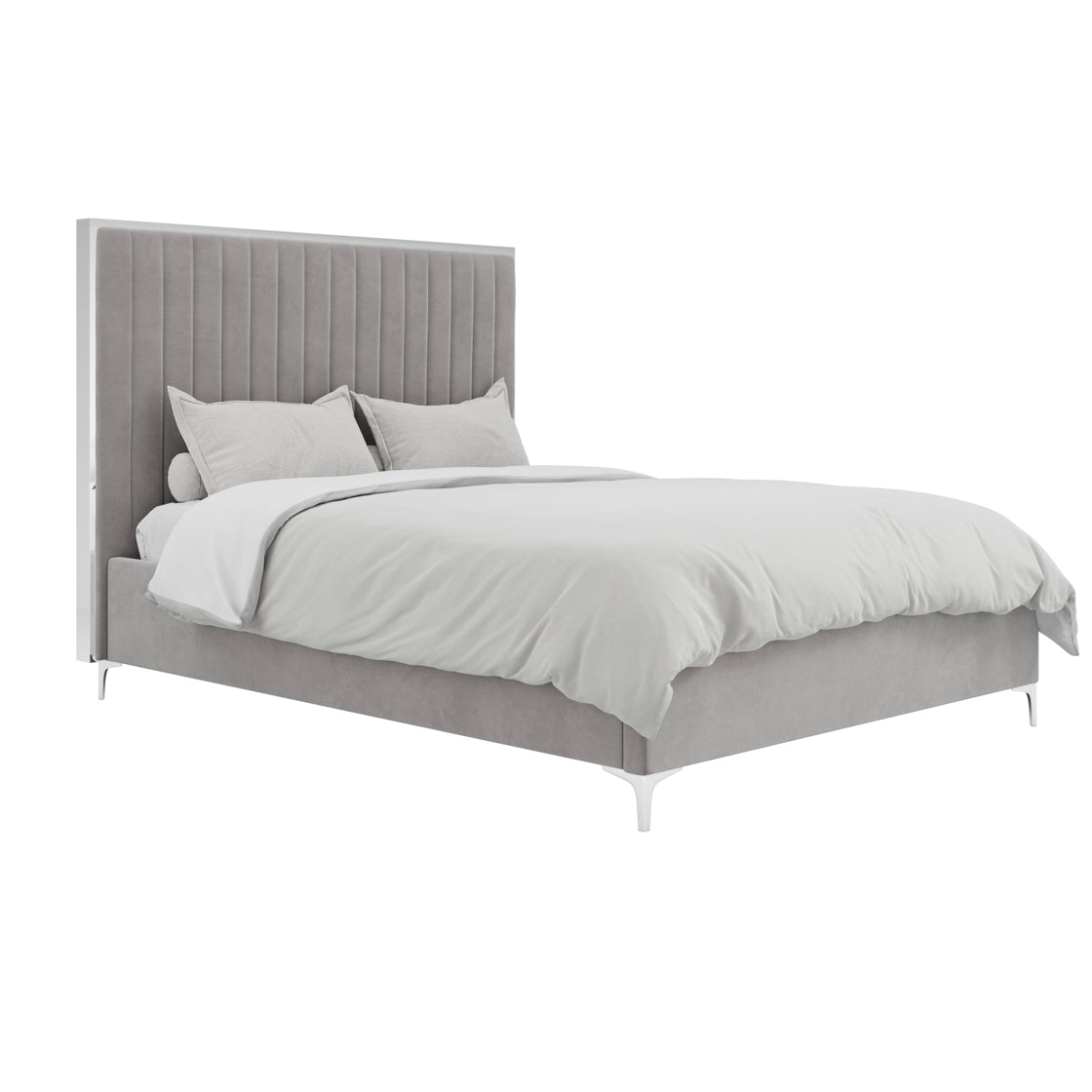 Berkeley Mink Grey Bed (3 sizes)