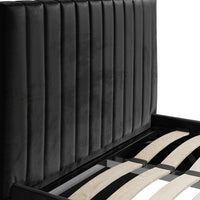 Berlin Black Single Bed (4 sizes)
