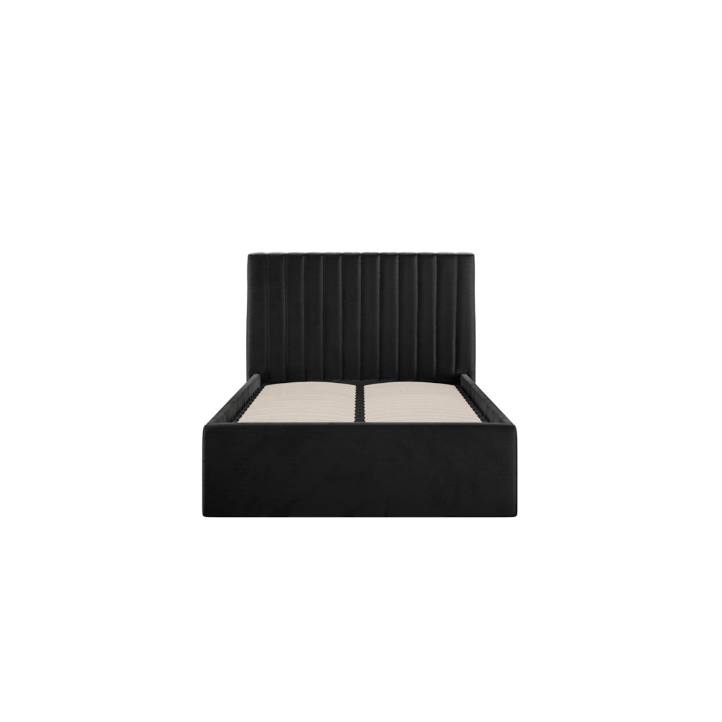 Berlin Black Single Bed (4 sizes)