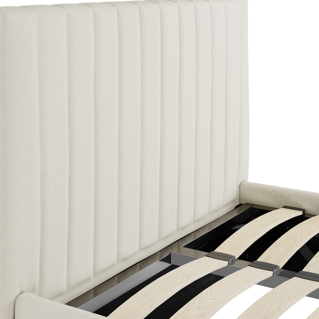 Berlin Milk Single Bed (4 sizes)