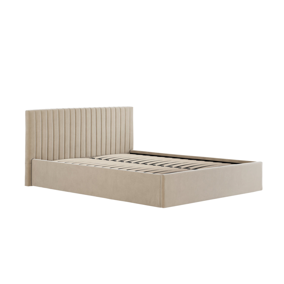 Berlin Beige Double Bed (4 sizes)