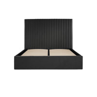 Berlin Black Tall Double Bed (4 sizes)