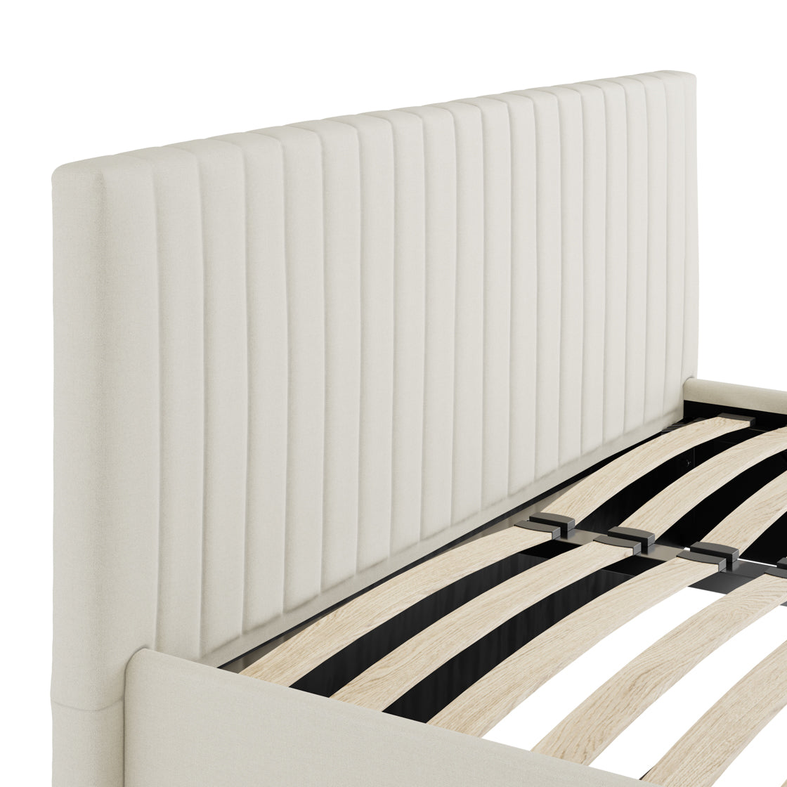 Berlin Milk Double Bed (4 sizes)