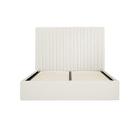 Berlin Milk Tall Double Bed (4 sizes)