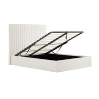Berlin Milk Tall Double Bed (4 sizes)