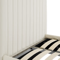 Berlin Milk Tall Single Bed (4 sizes)