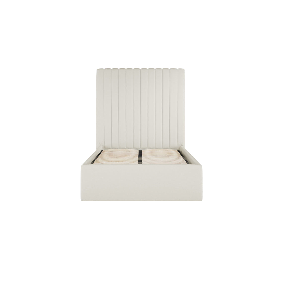 Berlin Milk Tall Single Bed (4 sizes)