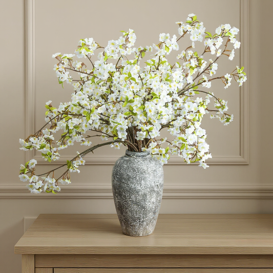 White Cherry Blossom Spray (5 stem)