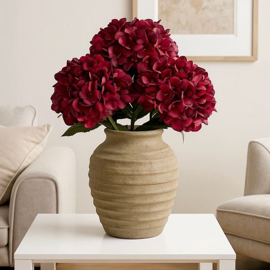 Autumn Ruby Hydrangea (5 stem)