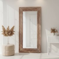 Newby Washed Wood Large Mirror