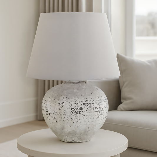 Regola Large Stone Ceramic Lamp