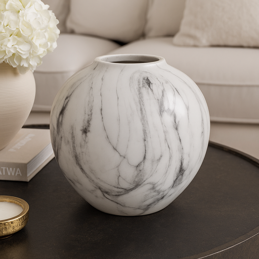 Marble Pudding Vase