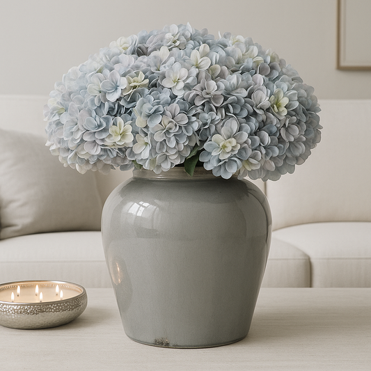 Garda Grey Glazed Juniper Vase