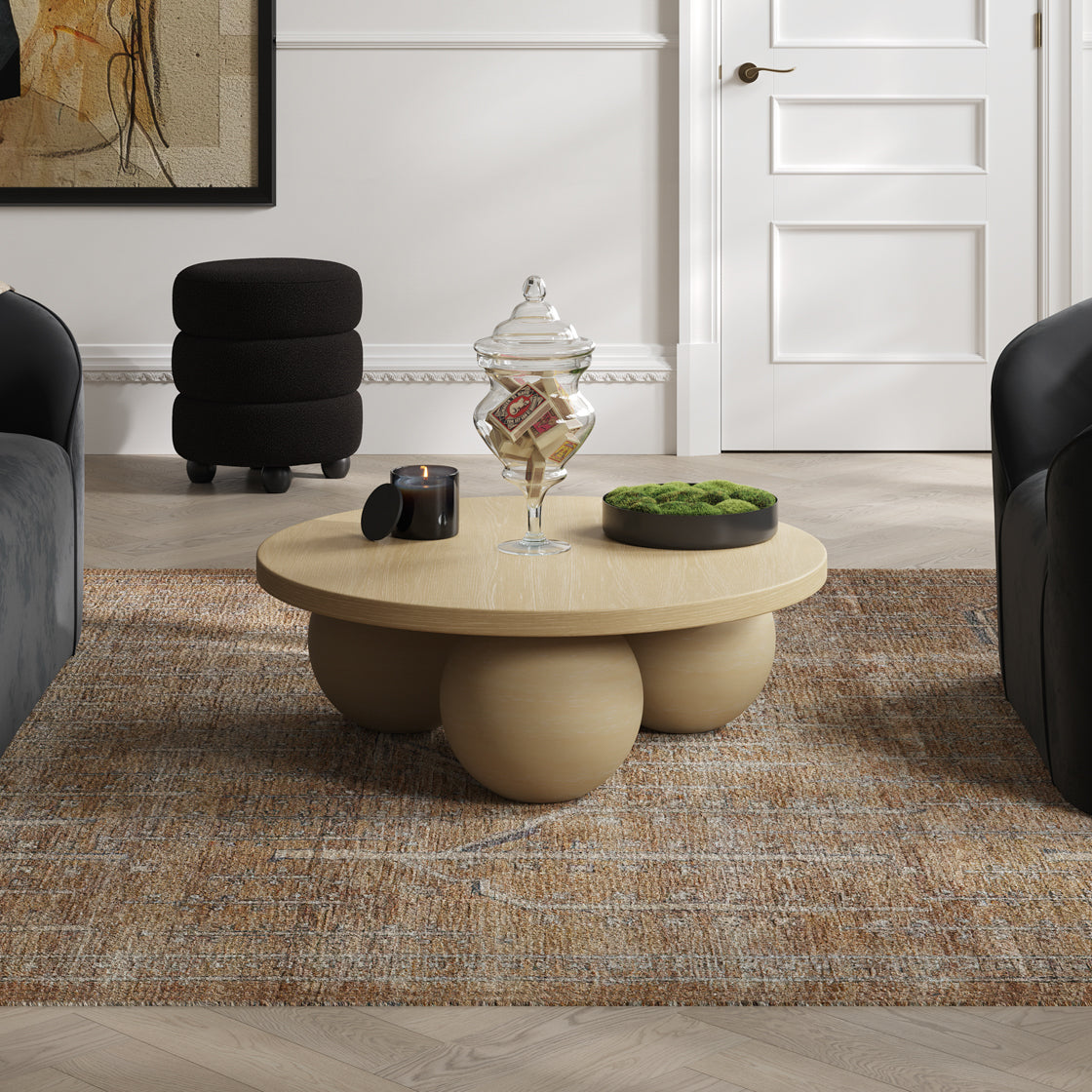KENJI CALICO COFFEE TABLE
