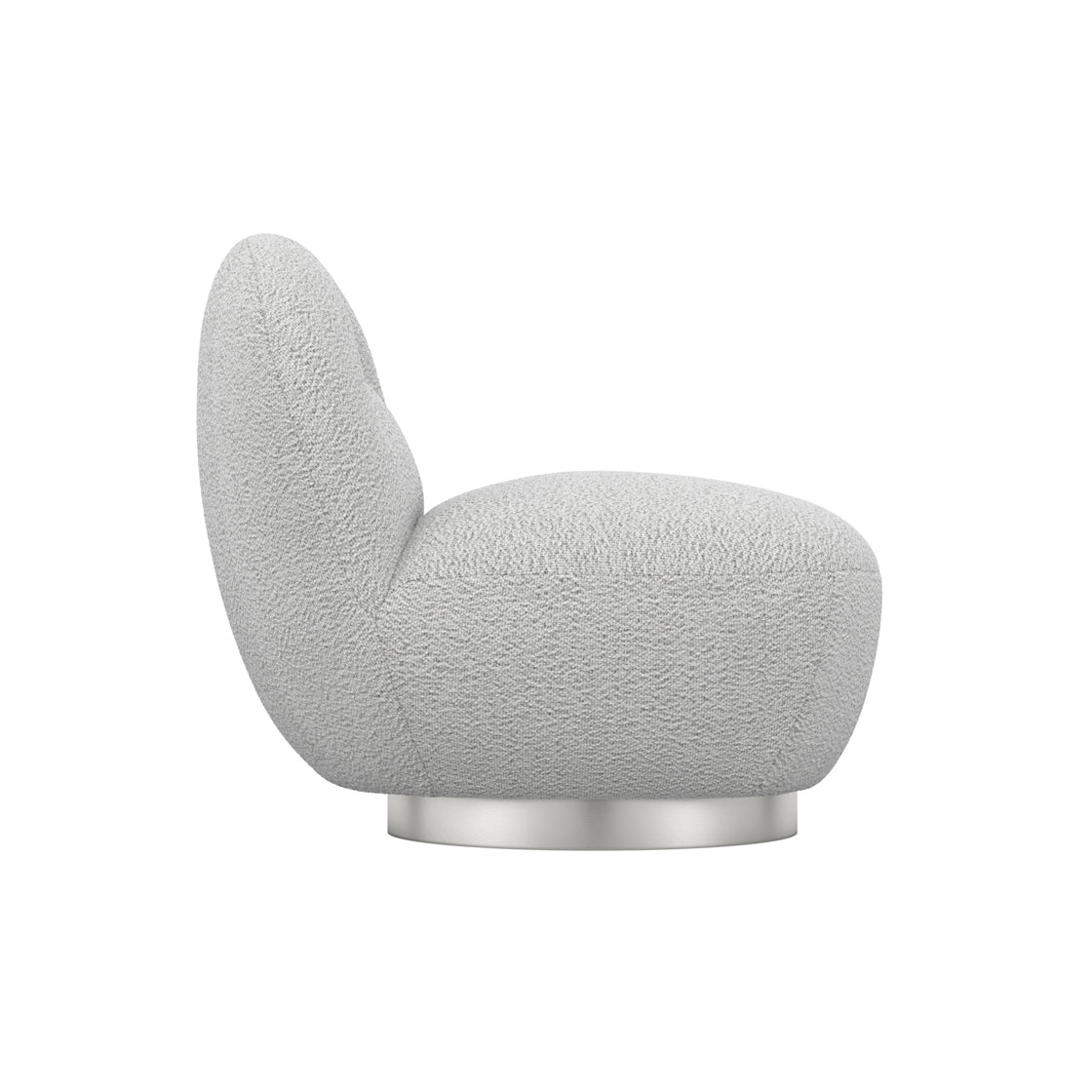LANGHAM CLOUD GREY SWIVEL CHAIR
