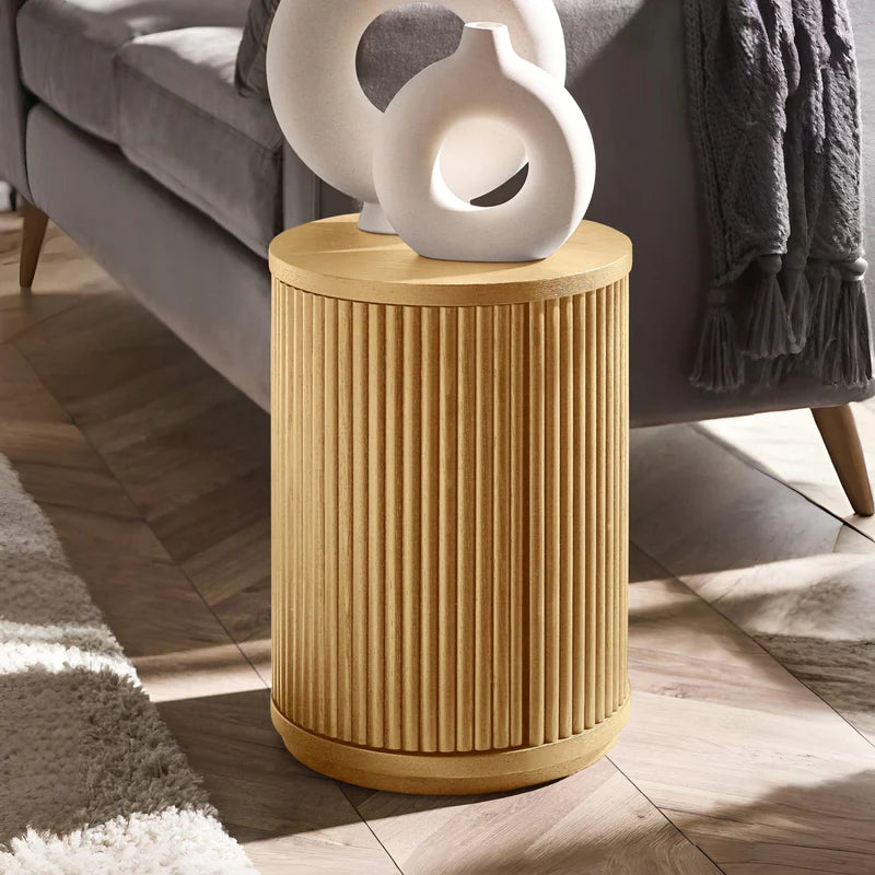 Louis Side Table With Door