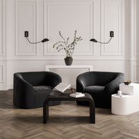 LAKE BLACK COFFEE TABLE