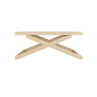 SAGE BLONDE COFFEE TABLE LARGE