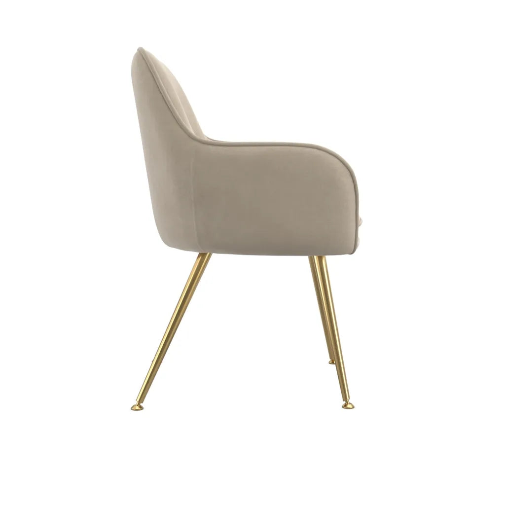 Tara Light Fawn Dining Chair (set of 2)
