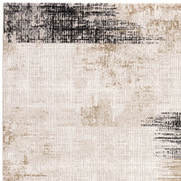 Kuza Lines Beige Rug