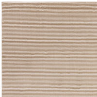 Kuza Plain Stripe Beige Rug