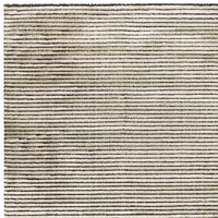 Kuza Plain Stripe Khaki Rug