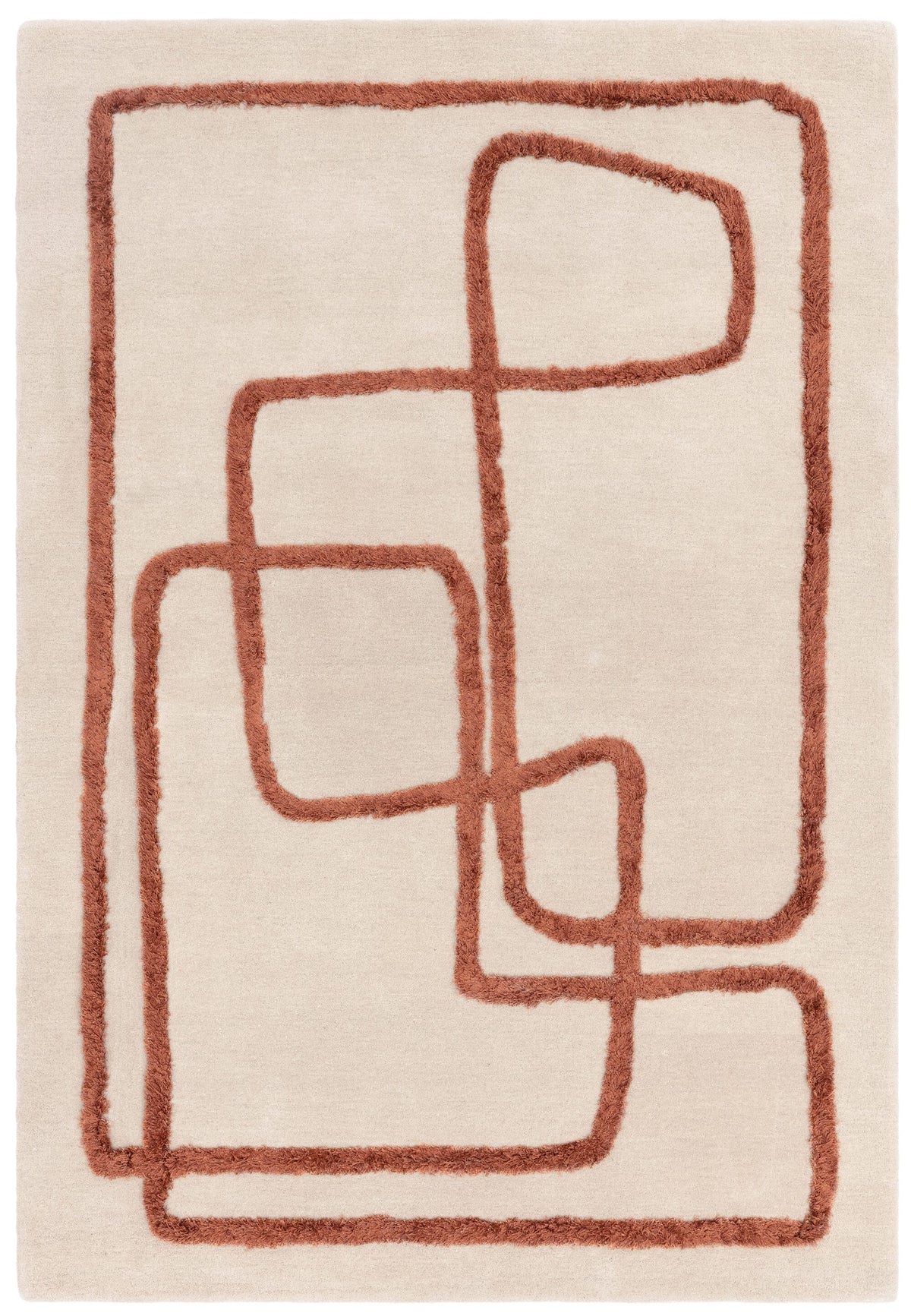 Matrix Infinity Copper Rug