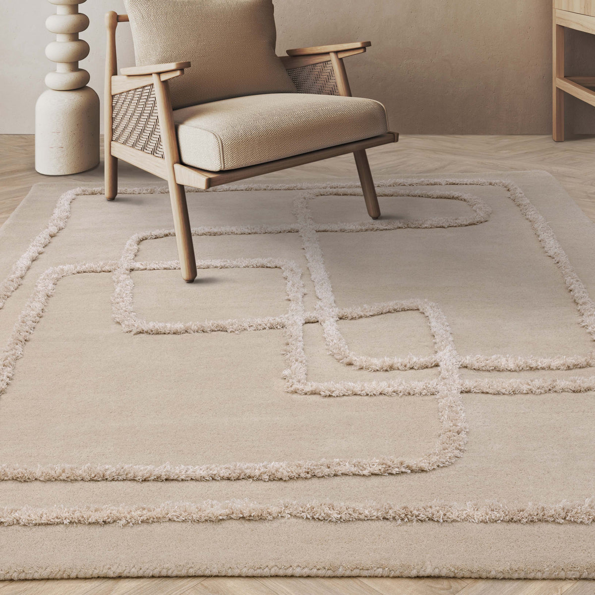 Matrix Infinity Sand Rug