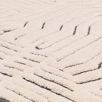 Valley Ivory/Charcoal Route Rug